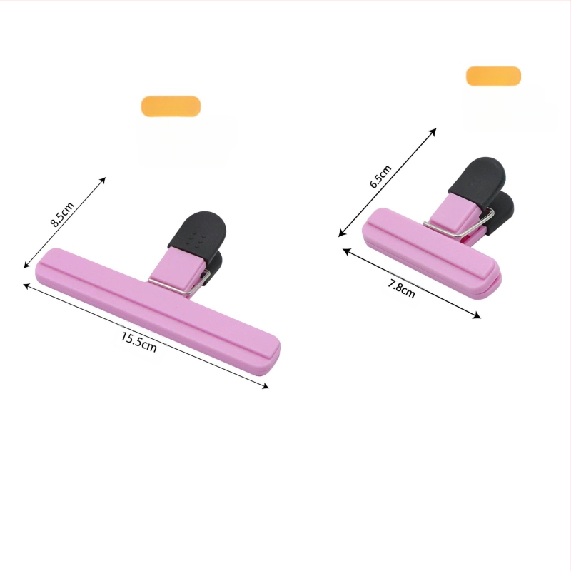 T formos virtuvės maisto sandarinimo spaustukas bulvių traškučiams užkandžių pakavimui tvirtas sandarinimo spaustukas nepralaidus drėgmei plastikinio maišelio sandarinimo spaustukas