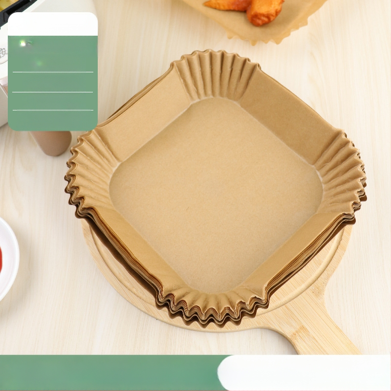 Χάρτινο πιάτο για φριτέζα αέρα, χαρτί λαδόχαρτο, χαρτί ταψιού, ειδικό χαρτί ψησίματος, χαρτί οικιακής χρήσης, χαρτί ψησίματος, λαδόκολλα, αλουμινόχαρτο