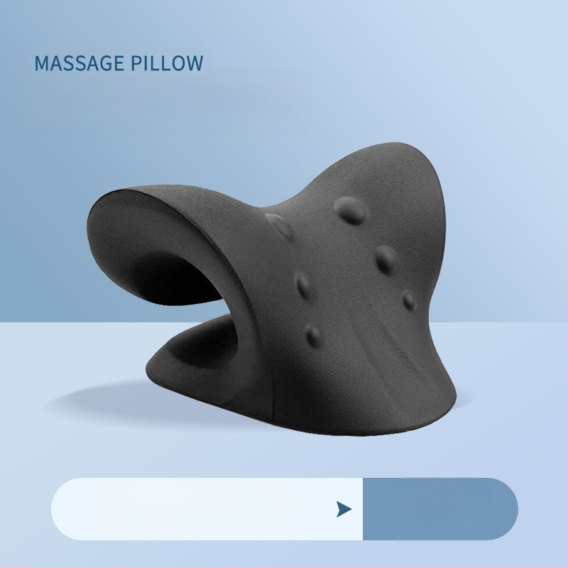 C-тип възглавница за масаж на шийката на матката, възглавница за изправяне на врата, опора за сцепление, масажна възглавница за акупресура, богата и благородна спортна здравна защита