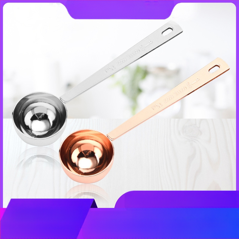 Tarpvalstybinio šaltinio nerūdijančio plieno matavimo šaukštas buitinei virtuvei kepimui kavos pupelių matavimo šaukštas 15 ml matavimo šaukštas pieno miltelių šaukštas