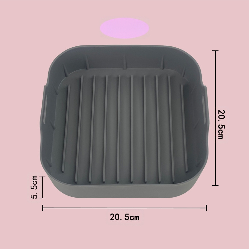 Tiesioginio gamyklinio pardavimo oro gruzdintuvės silikoninės kepimo skardos padėklas orkaitės pamušalu oro gruzdintuvės silikoniniai įdėklai