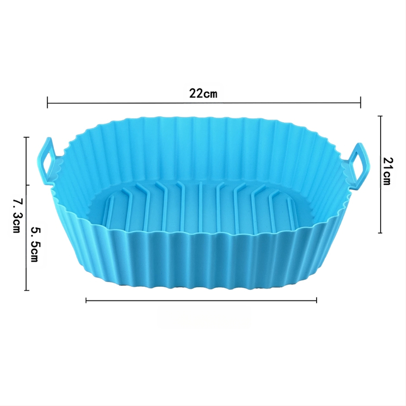Tiesioginio gamyklinio pardavimo oro gruzdintuvės silikoninės kepimo skardos padėklas orkaitės pamušalu oro gruzdintuvės silikoniniai įdėklai