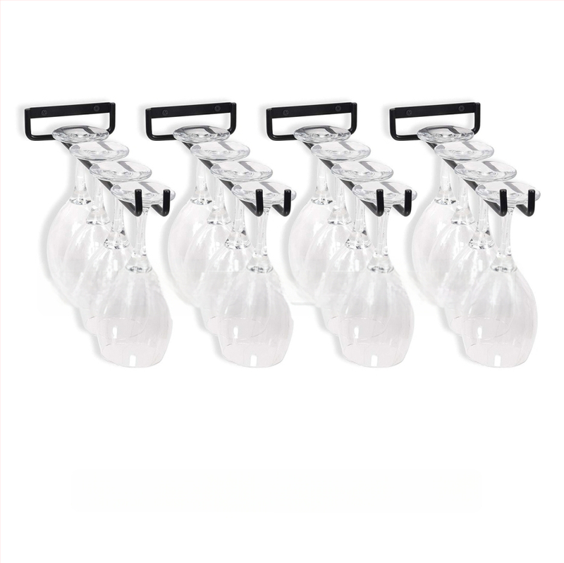 Amazoni piiriülene majapidamises kasutatav punase veini tassi rippuv topsihoidja, lihtne ümberpööratud rippuv pokaal, üherealine veinitopsihoidja, veinitopsihoidja