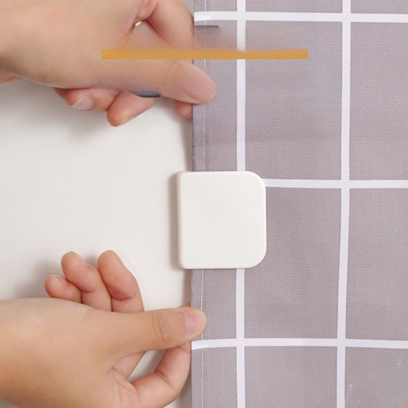 Tarpslankio sprogstamosios dušo užuolaidos segtukas daugiafunkcis besiūlis tvirtinimo segtukas dušo sienos sagtis neperforuotas užuolaidos segtukas kabliukas