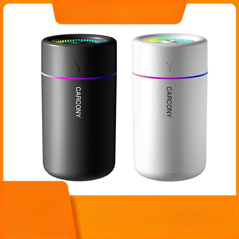 Mažas drėkintuvas, tirštas rūkas, spalvinga atmosfera, lengvas, tylus drėkinimas, gali papildyti aromaterapija namams, automobiliams ir biurui