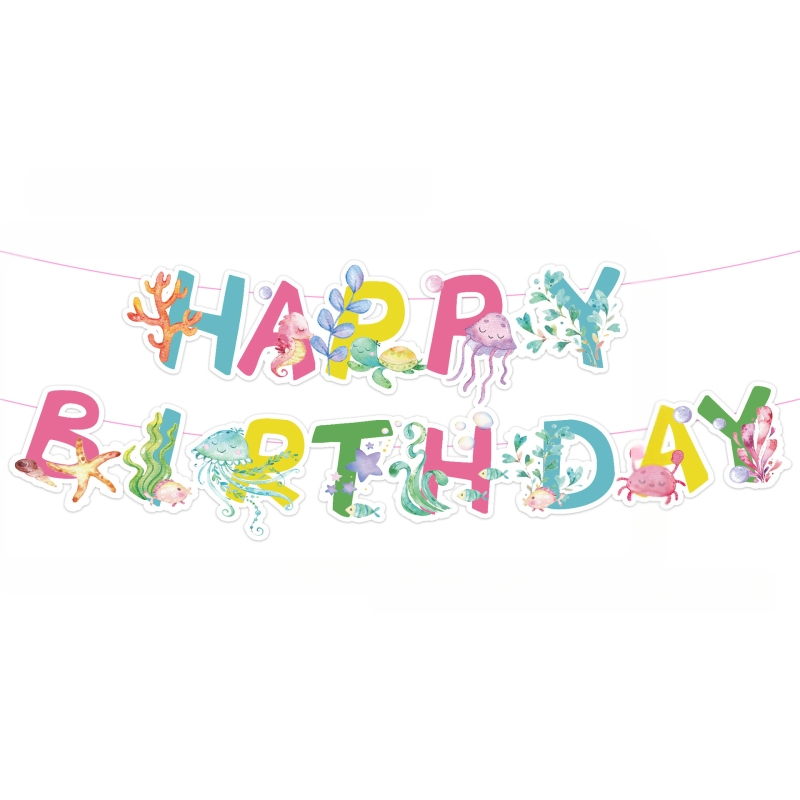 Нови подводни светове, океански теми, детски рожден ден, консумативи за еднократна употреба, хартиени чинии, комплект хартиени чаши