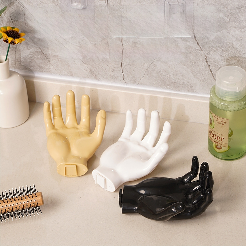 Naujas rankų formos sieninis tvirtas be įbrėžimų kabliukas namams, sieninis raktų, ausinių kabliukų laikymo stovas