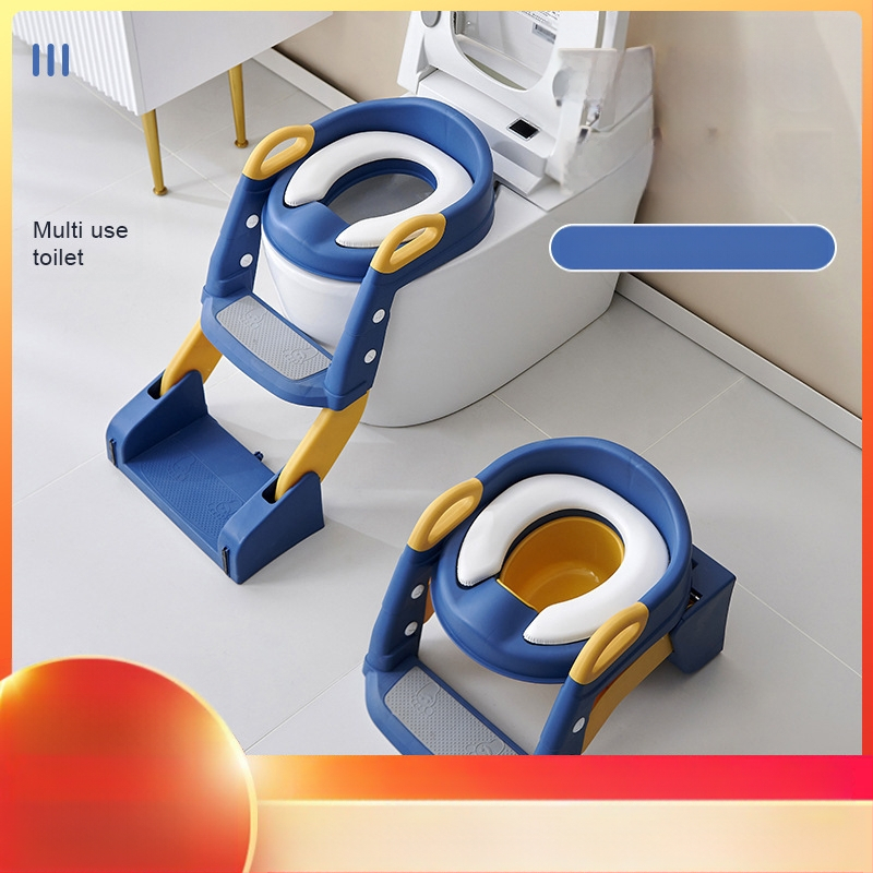 Vaikų tualeto kopėčios Dvigubos paskirties kūdikių tualetas Tualetas Tualeto pagalbinės tualeto kopėčios Sulankstomos kūdikių vonios reikmenys