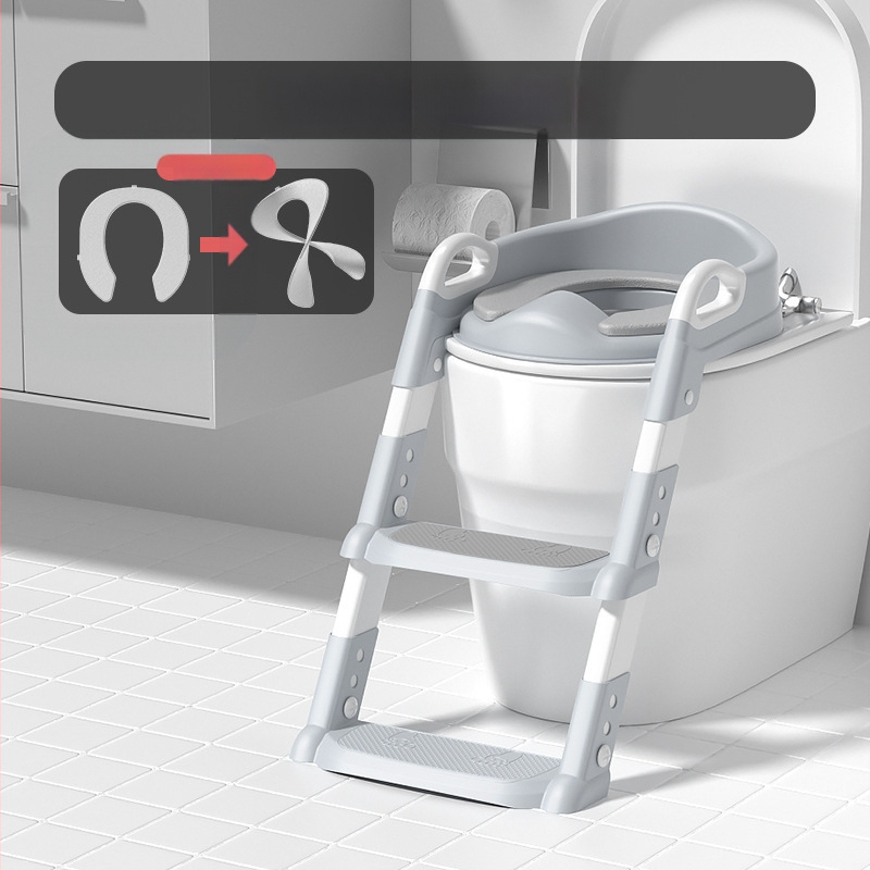 Vaikų tualeto kopėčios Dvigubos paskirties kūdikių tualetas Tualetas Tualeto pagalbinės tualeto kopėčios Sulankstomos kūdikių vonios reikmenys
