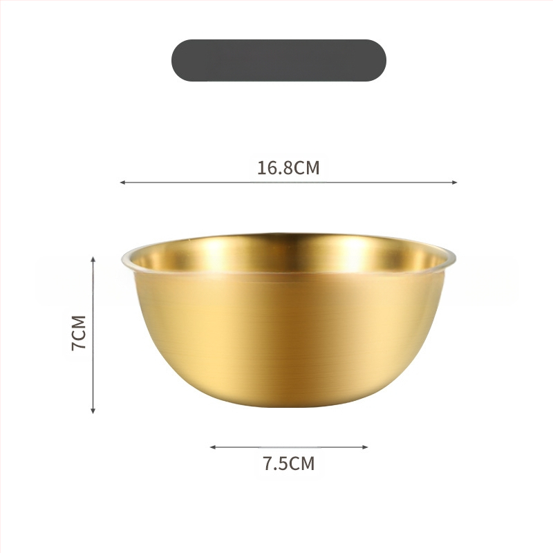 Nerūdijančio plieno korėjietiškas salotų dubens kiaušinių dubuo su mastelio kepimo ir dubens buitinio maisto gaminimo dubeniu šalto maišymo dubeniu šaltų makaronų dubenėlis