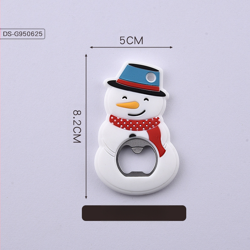 Jõuluvana silikoonist koomiksipudeliavaja silikoonist pudeliavaja kinkepudeliavaja õllepudeliavaja