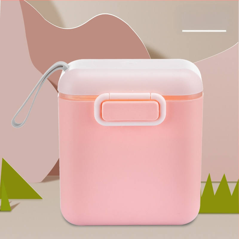 Kaasaskantav suure mahutavusega imiku piimasegu dosaator reisimiseks, mugav piimasegu konteiner