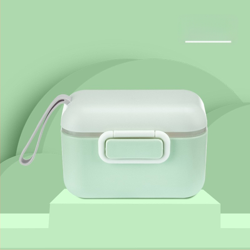 Kaasaskantav suure mahutavusega imiku piimasegu dosaator reisimiseks, mugav piimasegu konteiner