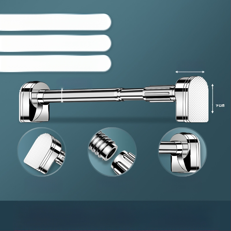 Rõdule mõeldud stantsivaba kuivatusrest, teleskoopvarras, majapidamiskardinate traksidega, roostevabast terasest torude kinnitus, üksikud jahedad riided kaitsevad