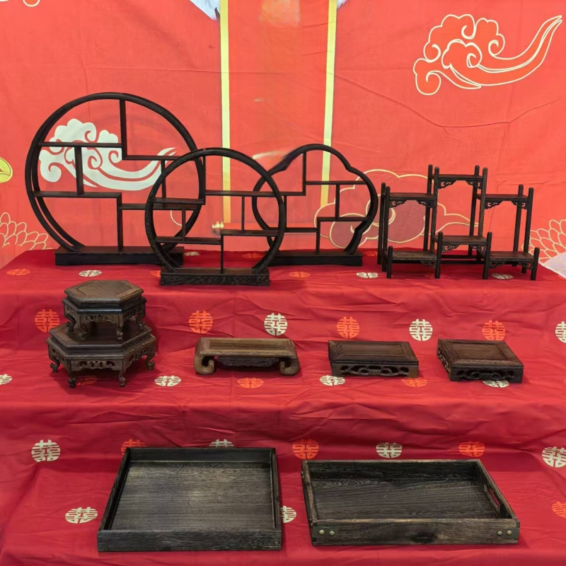 Új kínai desszertasztal-kiállítás, állványos asztaldísz, születésnapi bankett, bababankett, esküvői bankett, heti desszertasztal, teaszünet, desszertasztal