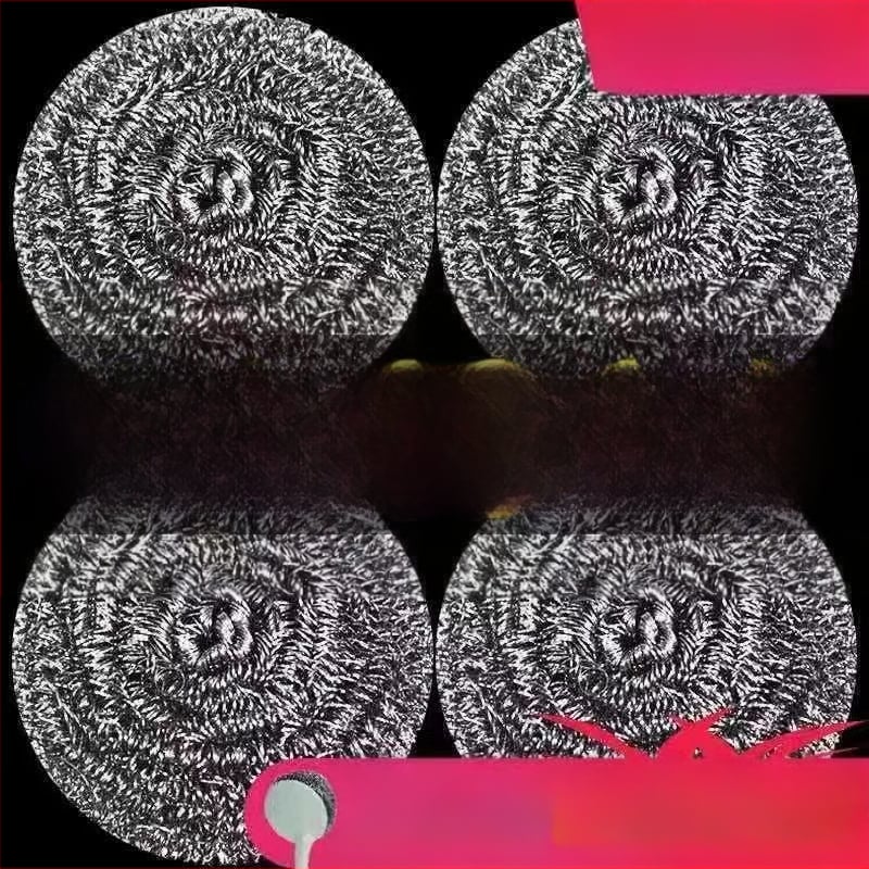 [bezmaksas piegāde] liela tērauda lodīšu tīrīšanas bumba nerūsējošā tērauda veļas pannas birste bļoda veļas pannas artefakts virtuves pannas birste