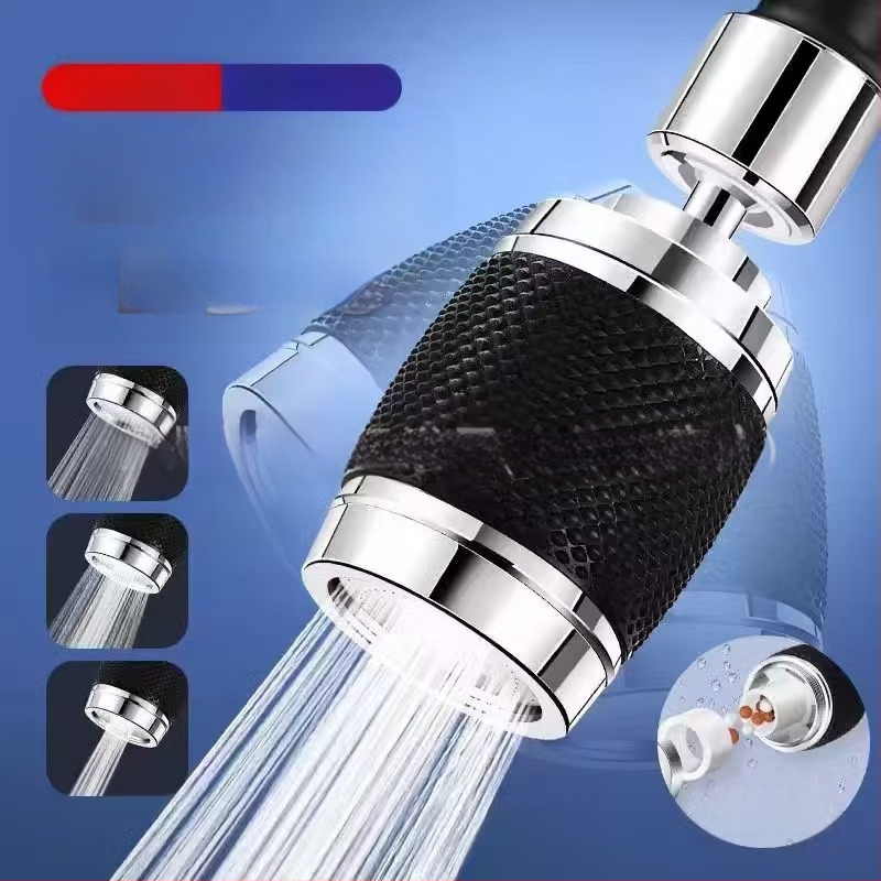 Buitinės virtuvės ir vonios kambario erdvės aliuminio maišytuvas, atsparus purslams, 360° besisukantis silikoninis maišytuvas su apsauga nuo nudegimų, filtras, daržovių dubuo