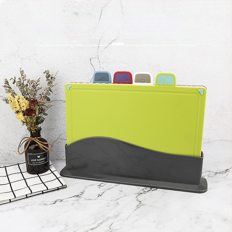 Medžiaga Daugiafunkcis plastikinis pjaustymo lentelių rinkinys Pjaustymo lentelė Neslystanti Speciali klasifikacija Pjaustymo lentelė Žalias virtas maistas Stalviršis Maistinė kokybė