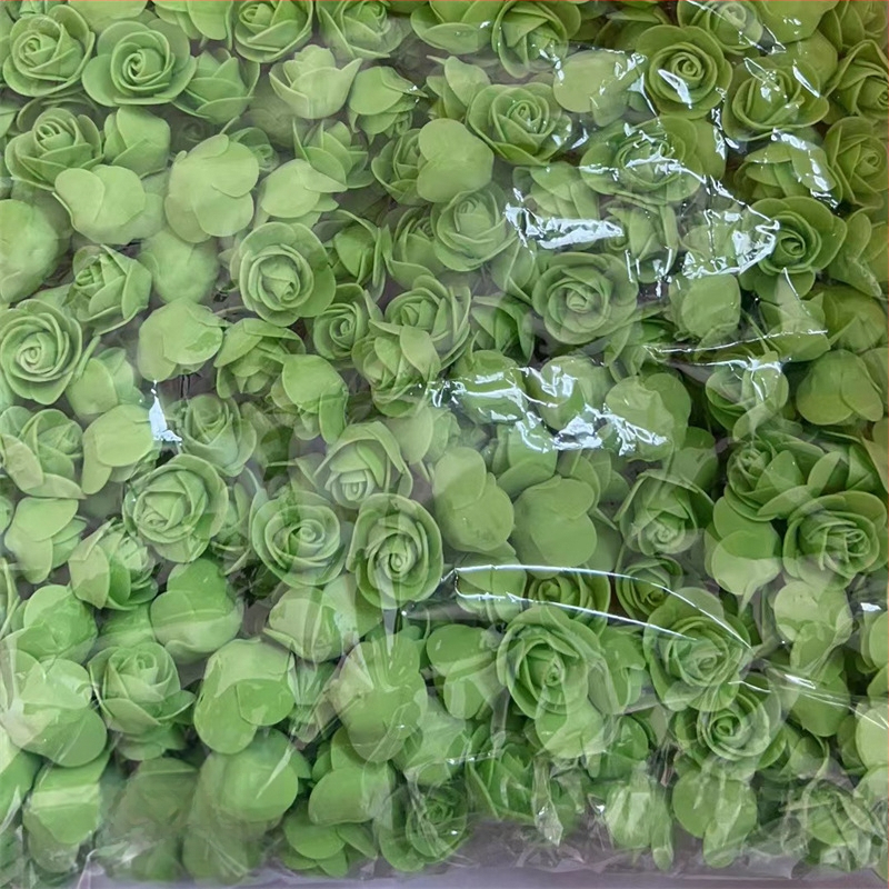 Rožės galvutės imitacija 3,5 netikra gėlės galvutė PE putplasčio gėlės galvutė Rožės gėlės imitacija Amžina gėlė Rožės meškiuko