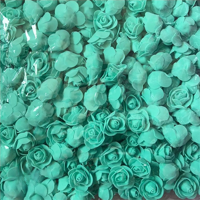 Rožės galvutės imitacija 3,5 netikra gėlės galvutė PE putplasčio gėlės galvutė Rožės gėlės imitacija Amžina gėlė Rožės meškiuko