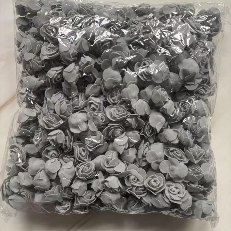 Rožės galvutės imitacija 3,5 netikra gėlės galvutė PE putplasčio gėlės galvutė Rožės gėlės imitacija Amžina gėlė Rožės meškiuko