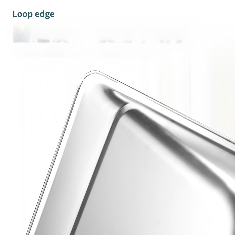 Naujas nerūdijančio plieno šiukšliadėžės sutirštintas šiukšlių kibiras buitinis lauko valymo kibiras šiukšlių kastuvas kelių valymo įrankis kibiras