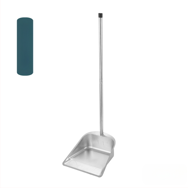 Naujas nerūdijančio plieno šiukšliadėžės sutirštintas šiukšlių kibiras buitinis lauko valymo kibiras šiukšlių kastuvas kelių valymo įrankis kibiras