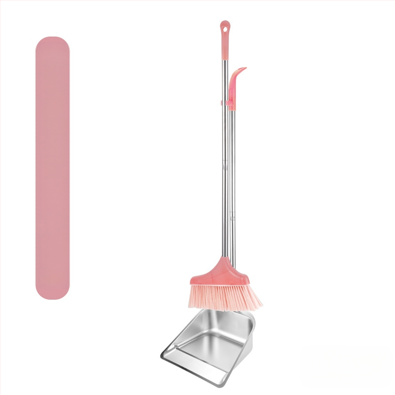 Naujas nerūdijančio plieno šiukšliadėžės sutirštintas šiukšlių kibiras buitinis lauko valymo kibiras šiukšlių kastuvas kelių valymo įrankis kibiras