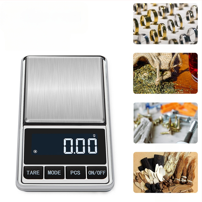 Mini-grammise kaaluga Hiina ravimtaimede toidukaal täppisköögikaal küpsetamiseks 0,1-grammine elektrooniline kaal 0,01 g ehtekaal