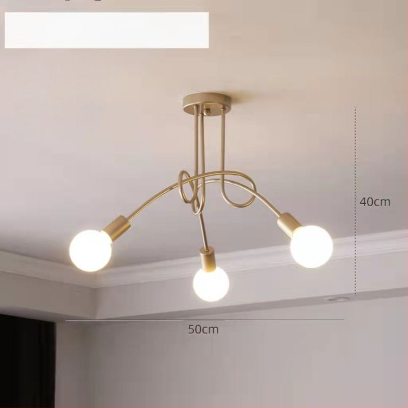 Moodne Skandinaavia Lihtne Loominguline Soe Internet Kuulsus Populaarne Magamistuba Baar Vahekäik Elutuba Söögituba Uus Laelamp