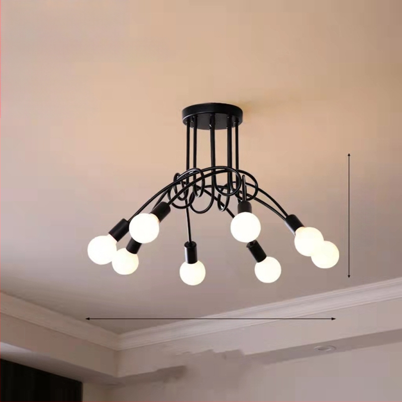 Moodne Skandinaavia Lihtne Loominguline Soe Internet Kuulsus Populaarne Magamistuba Baar Vahekäik Elutuba Söögituba Uus Laelamp