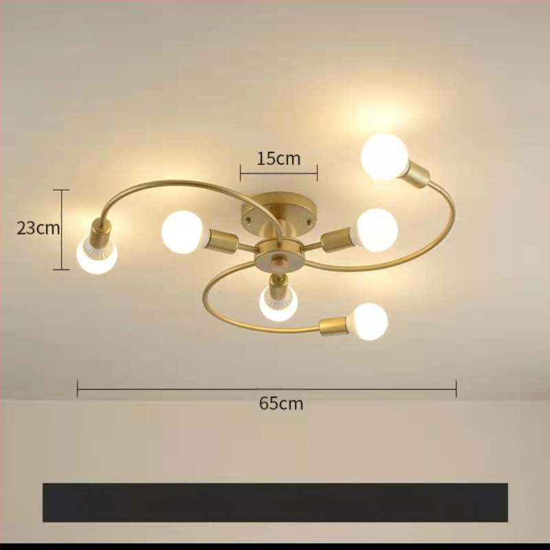 Moodne Skandinaavia Lihtne Loominguline Soe Internet Kuulsus Populaarne Magamistuba Baar Vahekäik Elutuba Söögituba Uus Laelamp