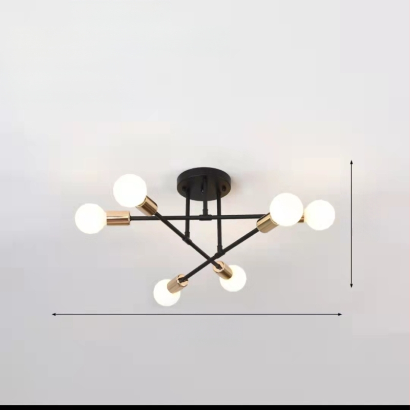 Moodne Skandinaavia Lihtne Loominguline Soe Internet Kuulsus Populaarne Magamistuba Baar Vahekäik Elutuba Söögituba Uus Laelamp