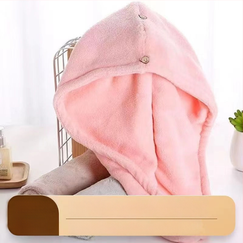 2022 m. moteriška dvisluoksnė storinta plaukų džiovinimo kepuraitė, sugerianti dušo kepuraitė, plaukų rankšluostis, galvos apdangalas, garuose greitai džiūstantis sugeriantis rankšluostis