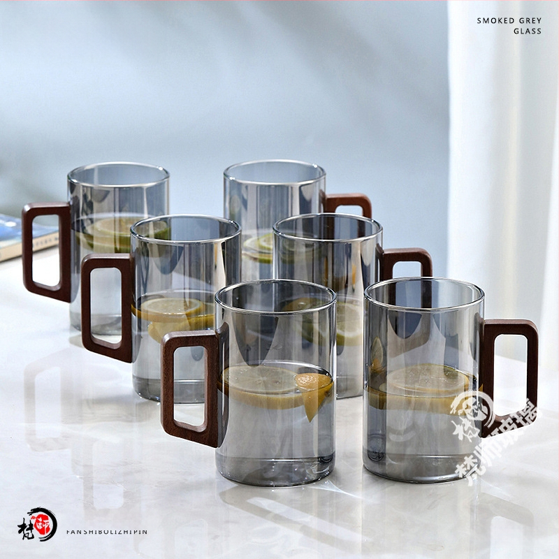 500ml suure mahutavusega tahmaklaasist majapidamis-, elutoa-, kõrge temperatuurikindel veekruus, kontori-, külalislahkuse- ja veekruus