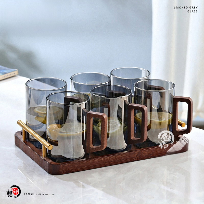 500ml suure mahutavusega tahmaklaasist majapidamis-, elutoa-, kõrge temperatuurikindel veekruus, kontori-, külalislahkuse- ja veekruus