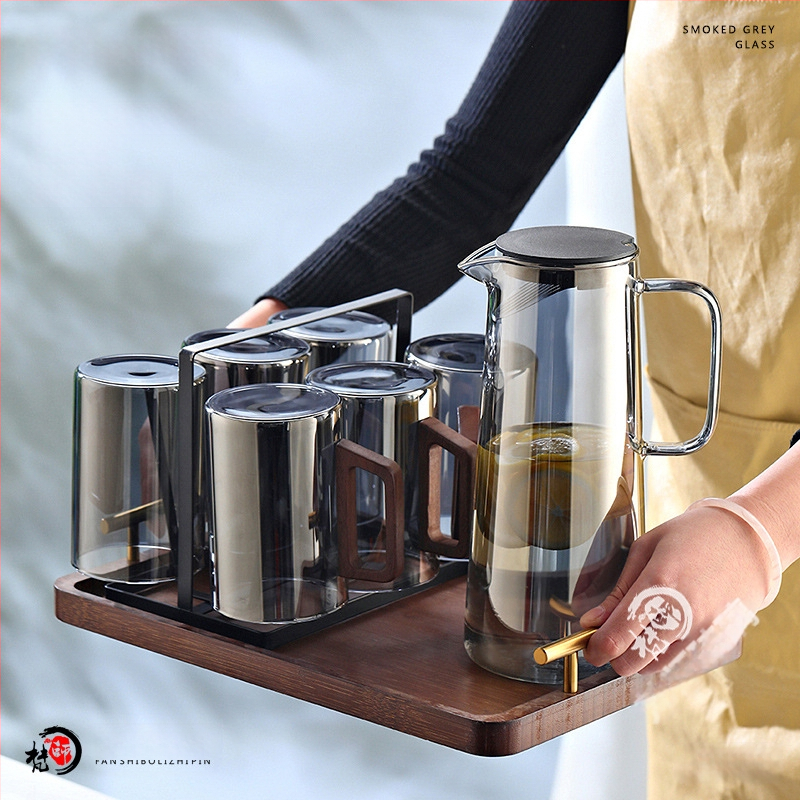 500ml suure mahutavusega tahmaklaasist majapidamis-, elutoa-, kõrge temperatuurikindel veekruus, kontori-, külalislahkuse- ja veekruus