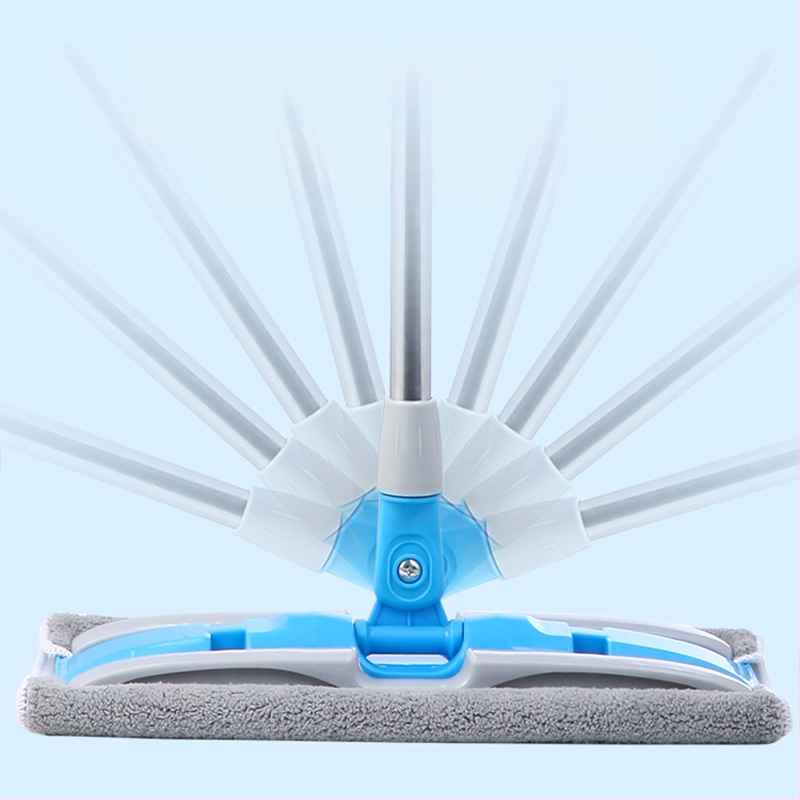 Dropshipping lame mopp pöörlev laisk majapidamismopp puitpõrandatele, kaheotstarbeline märg- ja kuivmopp riidest klambriga