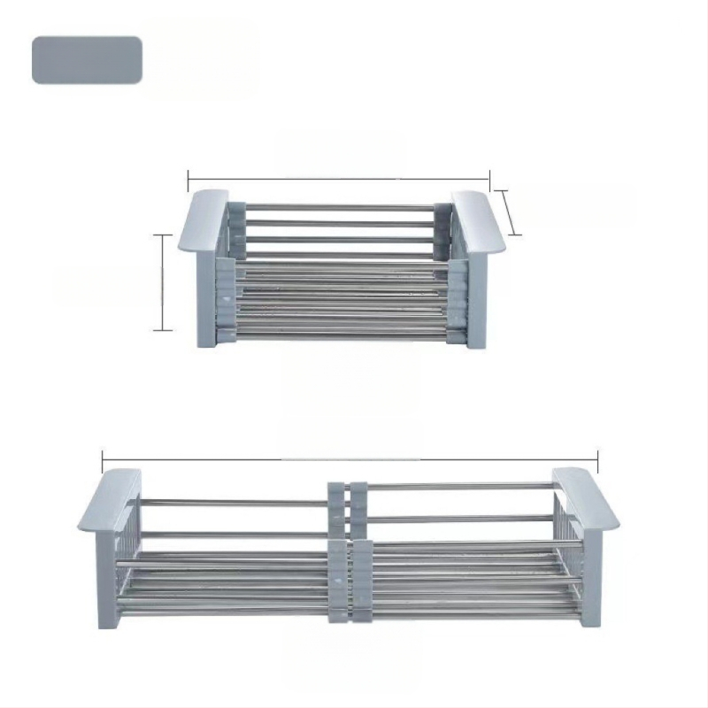 Gamykloje tiesiogiai ištraukiamas virtuvės kriauklės išleidimo krepšelis iš nerūdijančio plieno sutirštintas daržovių baseino išleidimo stovas išleidimo dubeniui