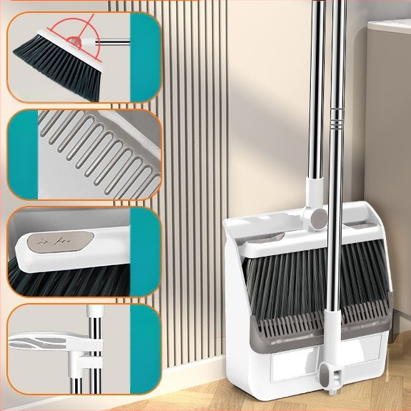 Tehase otsene harjaülikond hulgimüügist majapidamises kasutatav pehme villane hari plasthari mittenakkuva karvaga pikkade kraapimishammastega prügikühvel