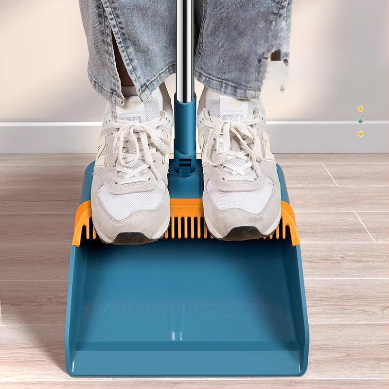 Tehase otsene harjaülikond hulgimüügist majapidamises kasutatav pehme villane hari plasthari mittenakkuva karvaga pikkade kraapimishammastega prügikühvel