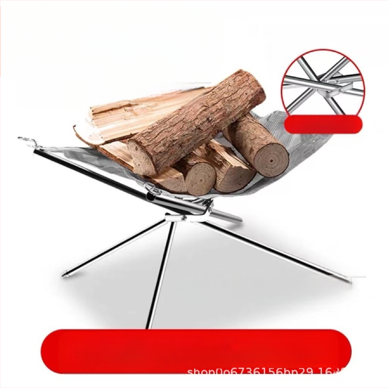 Kokkupandav lõkkease õues, kaasaskantav telkimislõkkease, kaasaskantav lõkkease, õues kasutatav küttepuude riiul, sepistatud rauast