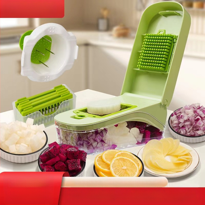 Tarpvalstybinis specialus daržovių pjaustymo artefaktas daugiafunkcis tarka bulvių pjaustyklė smulkintuvas svogūnų pjaustymo mašina daržovių pjaustytuvas