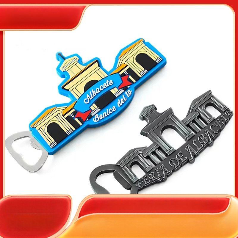 Προσαρμοσμένη κινούμενων σχεδίων PVC μαλακή μαγνητική αυτοκόλλητη ετικέττα σιλικόνης ανοιχτηριών μπουκαλιών ψυγείων τρισδιάστατη που προσαρμόζεται