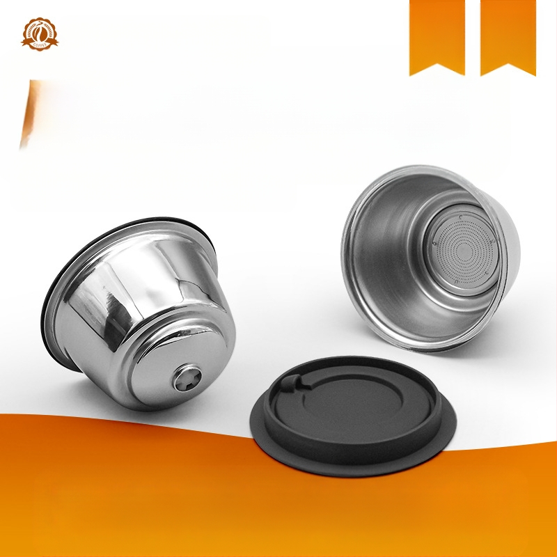 „Duoqu Kusi Grease“ nerūdijančio plieno kavos kapsulės „Dolce“ perdirbamos „Shell“ filtro puodelio priedai