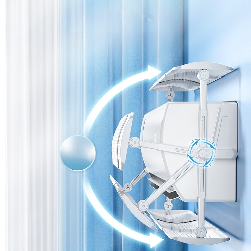 Tehase kohapeal paigaldatav sissetõmmatav kliimaseadme tuule deflektor otsese puhumise vastane tuulekaitse kliimaseadme tuule deflektor puhastav tuule deflektor hulgimüük