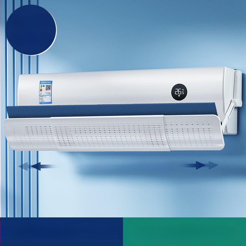 Tehase kohapeal paigaldatav sissetõmmatav kliimaseadme tuule deflektor otsese puhumise vastane tuulekaitse kliimaseadme tuule deflektor puhastav tuule deflektor hulgimüük