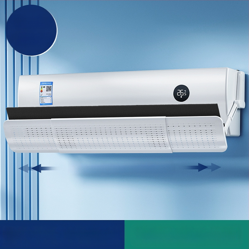 Tehase kohapeal paigaldatav sissetõmmatav kliimaseadme tuule deflektor otsese puhumise vastane tuulekaitse kliimaseadme tuule deflektor puhastav tuule deflektor hulgimüük