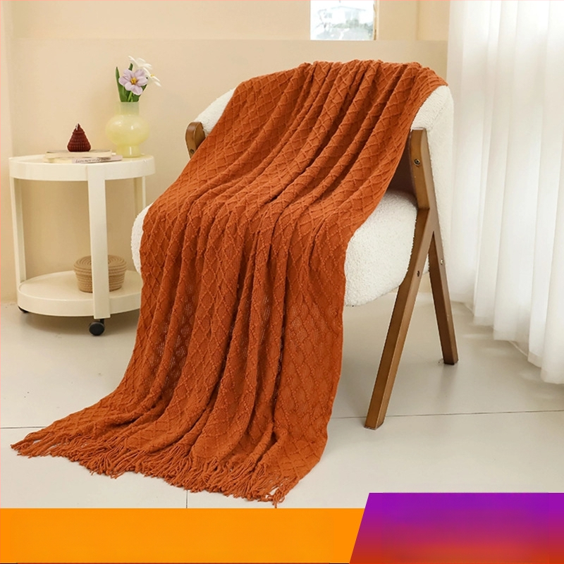 Piiriülene kevadkontori uinakute tekk diivanil konditsioneeriga kootud tekk vaba aja veetmise tekk tekk ülipehme