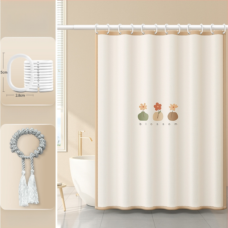 Vannitoa dušikardin, veekindel ja hallituskindel kangas, vannitoa vahesein, tualett, duširuum, veekardin, tipptasemel vannikardin